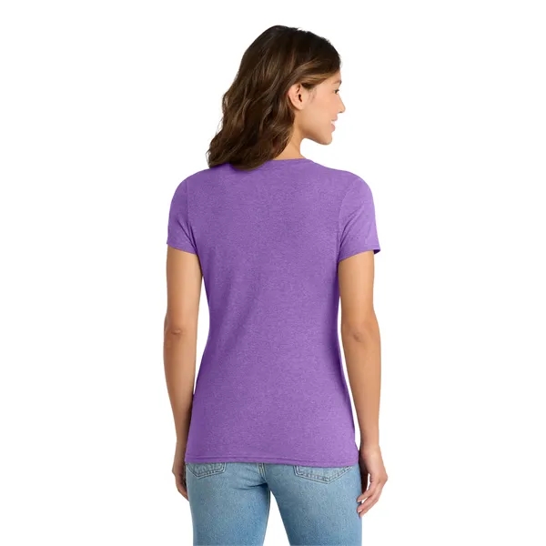 Port & Co Women's Tri-Blend V-Neck Tee. - Port & Co Women's Tri-Blend V-Neck Tee. - Image 26 of 40