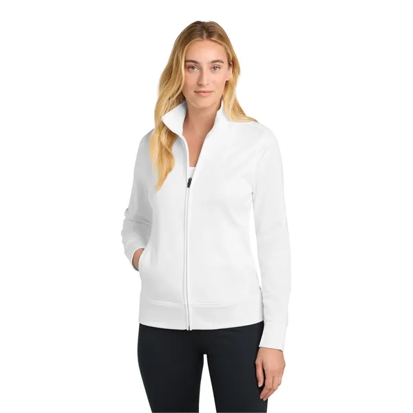 Sport-Tek Women's Sport-Wick Fleece Full-Zip Jacket. - Sport-Tek Women's Sport-Wick Fleece Full-Zip Jacket. - Image 28 of 39