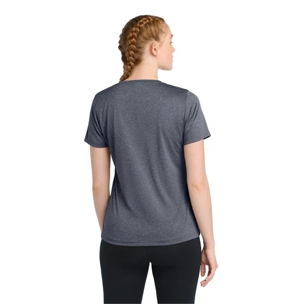 Sport-Tek Women's Heather Contender Scoop Neck Tee. - Sport-Tek Women's Heather Contender Scoop Neck Tee. - Image 19 of 39