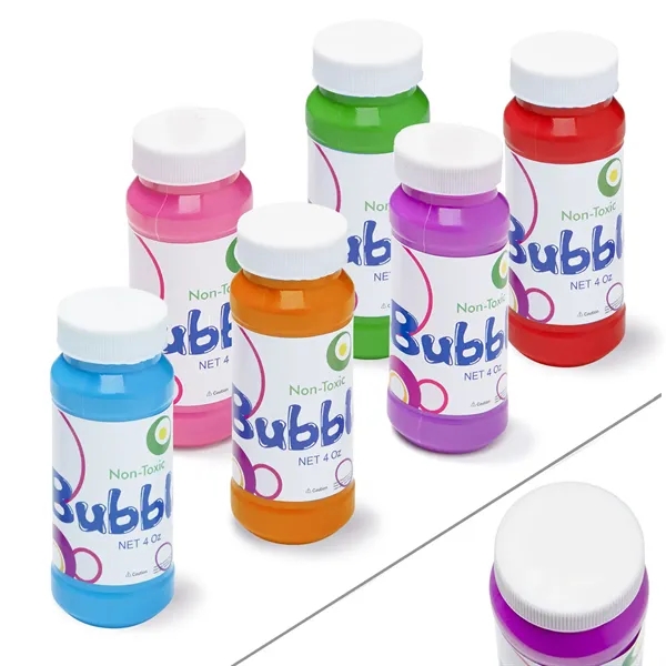 Bubbles with Cap Imprint - 4 oz. - Bubbles with Cap Imprint - 4 oz. - Image 1 of 1