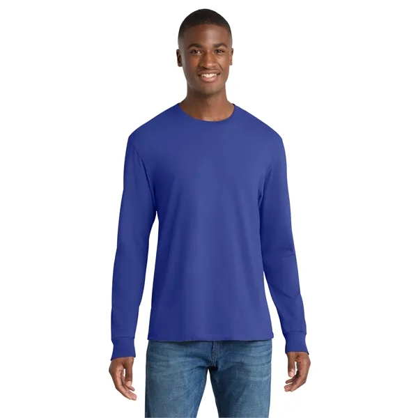 Port & Co Beach Wash Garment-Dyed Long Sleeve Tee - Port & Co Beach Wash Garment-Dyed Long Sleeve Tee - Image 10 of 134
