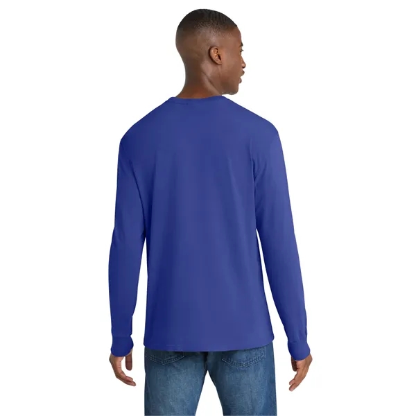 Port & Co Beach Wash Garment-Dyed Long Sleeve Tee - Port & Co Beach Wash Garment-Dyed Long Sleeve Tee - Image 11 of 134