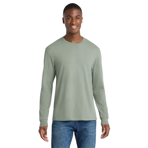 Port & Co Beach Wash Garment-Dyed Long Sleeve Tee - Port & Co Beach Wash Garment-Dyed Long Sleeve Tee - Image 40 of 134