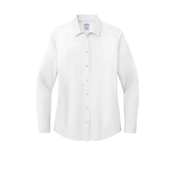 Brooks Brothers Women's Wrinkle-Free Stretch Pinpoint Shirt - Brooks Brothers Women's Wrinkle-Free Stretch Pinpoint Shirt - Image 1 of 4