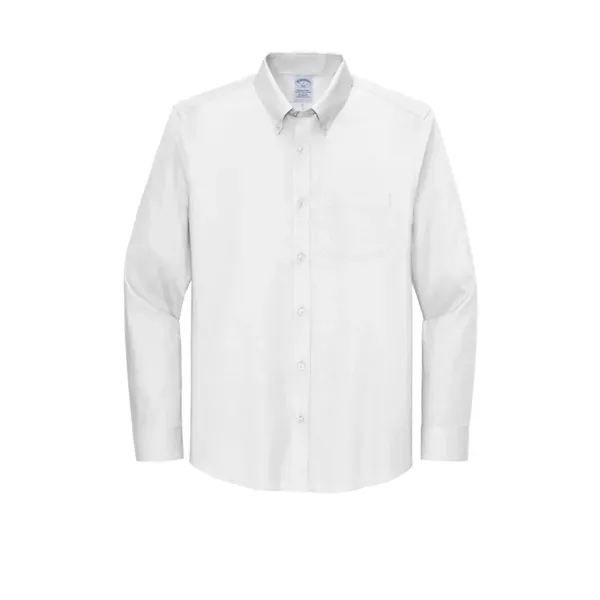 Brooks Brothers Wrinkle-Free Stretch Nailhead Shirt - Brooks Brothers Wrinkle-Free Stretch Nailhead Shirt - Image 1 of 6