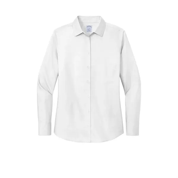 Brooks Brothers Women's Wrinkle-Free Stretch Nailhead Shirt - Brooks Brothers Women's Wrinkle-Free Stretch Nailhead Shirt - Image 1 of 6