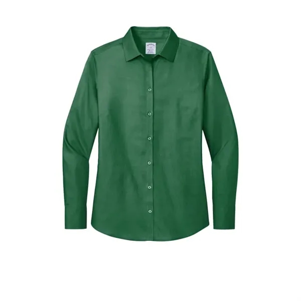 Brooks Brothers Women's Wrinkle-Free Stretch Nailhead Shirt - Brooks Brothers Women's Wrinkle-Free Stretch Nailhead Shirt - Image 2 of 6