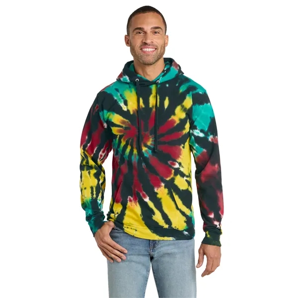 Port & Co Tie-Dye Pullover Hooded Sweatshirt. - Port & Co Tie-Dye Pullover Hooded Sweatshirt. - Image 46 of 51