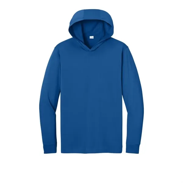 CornerStone Workwear Pro Long Sleeve Hooded Tee - CornerStone Workwear Pro Long Sleeve Hooded Tee - Image 5 of 6