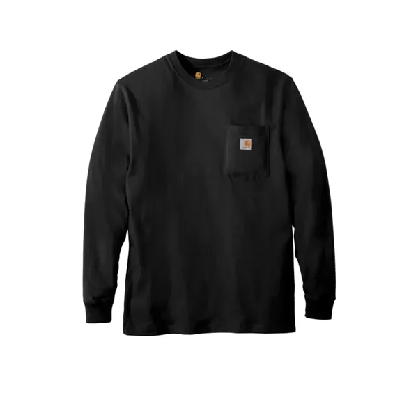 Carhartt Workwear Pocket Long Sleeve T-Shirt. - Carhartt Workwear Pocket Long Sleeve T-Shirt. - Image 1 of 6