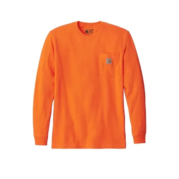 Carhartt Workwear Pocket Long Sleeve T-Shirt. - Carhartt Workwear Pocket Long Sleeve T-Shirt. - Image 3 of 6