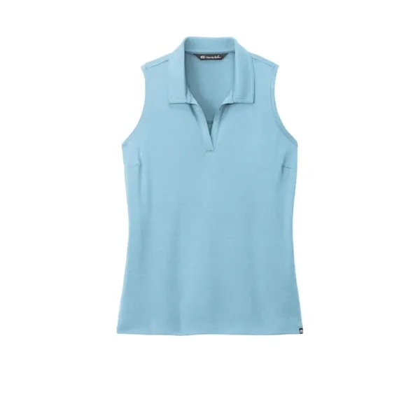 TravisMathew Women's Coto Performance Sleeveless Polo - TravisMathew Women's Coto Performance Sleeveless Polo - Image 3 of 4