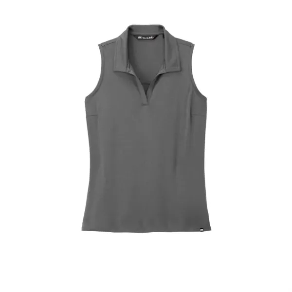 TravisMathew Women's Coto Performance Sleeveless Polo - TravisMathew Women's Coto Performance Sleeveless Polo - Image 4 of 4