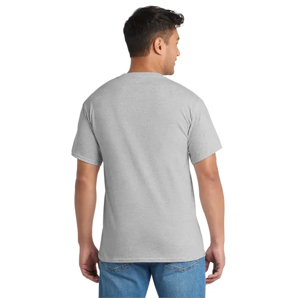 Port & Co Tall Core Blend Pocket Tee. - Port & Co Tall Core Blend Pocket Tee. - Image 1 of 64