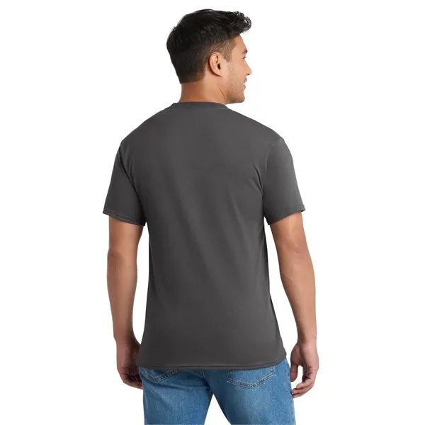 Port & Co Tall Core Blend Pocket Tee. - Port & Co Tall Core Blend Pocket Tee. - Image 16 of 64