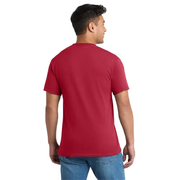 Port & Co Tall Core Blend Pocket Tee. - Port & Co Tall Core Blend Pocket Tee. - Image 46 of 64