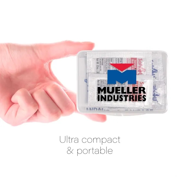 12pcs Compact Hard Case First Aid Kit - 12pcs Compact Hard Case First Aid Kit - Image 1 of 12