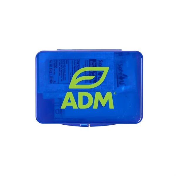 12pcs Compact Hard Case First Aid Kit - 12pcs Compact Hard Case First Aid Kit - Image 3 of 12