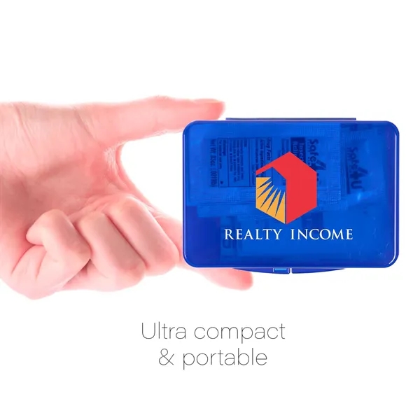 12pcs Compact Hard Case First Aid Kit - 12pcs Compact Hard Case First Aid Kit - Image 4 of 12