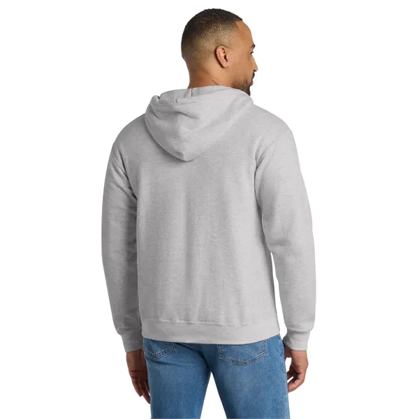 Port & Co Tall Essential Fleece Full-Zip Hooded Sweatshirt. - Port & Co Tall Essential Fleece Full-Zip Hooded Sweatshirt. - Image 1 of 31