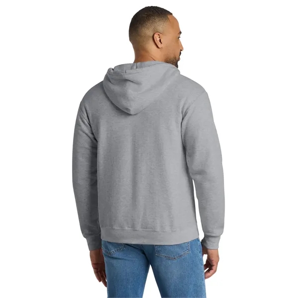 Port & Co Tall Essential Fleece Full-Zip Hooded Sweatshirt. - Port & Co Tall Essential Fleece Full-Zip Hooded Sweatshirt. - Image 6 of 31