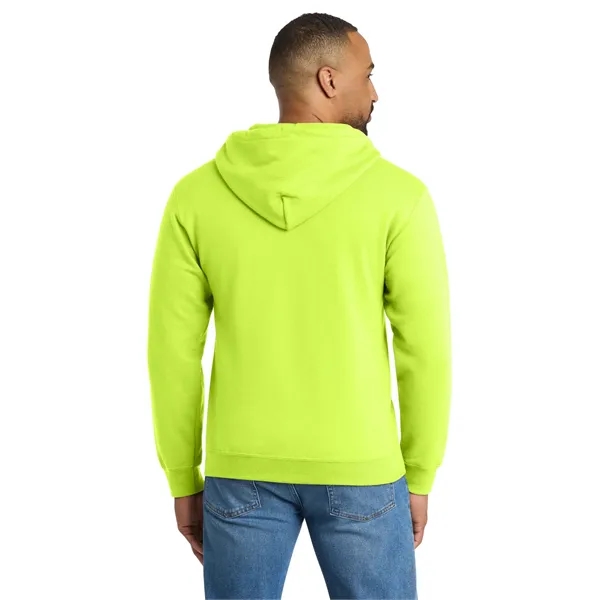 Port & Co Tall Essential Fleece Full-Zip Hooded Sweatshirt. - Port & Co Tall Essential Fleece Full-Zip Hooded Sweatshirt. - Image 30 of 31