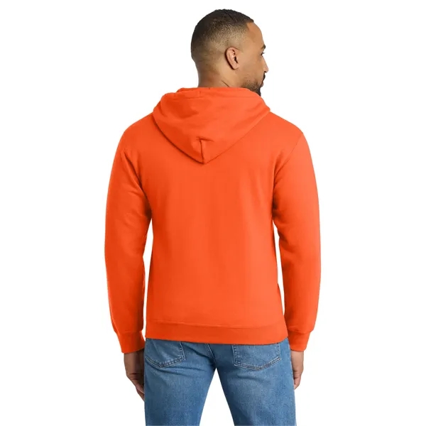 Port & Co Tall Essential Fleece Full-Zip Hooded Sweatshirt. - Port & Co Tall Essential Fleece Full-Zip Hooded Sweatshirt. - Image 31 of 31