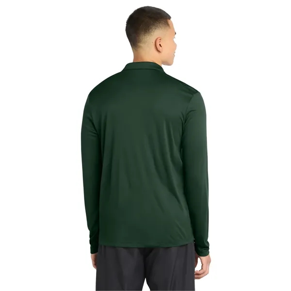 Sport-Tek Posi-UV Pro Long Sleeve Polo. - Sport-Tek Posi-UV Pro Long Sleeve Polo. - Image 11 of 34