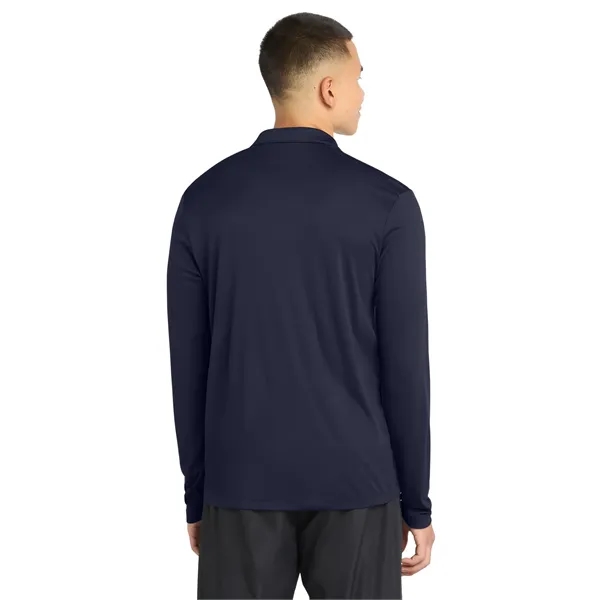 Sport-Tek Posi-UV Pro Long Sleeve Polo. - Sport-Tek Posi-UV Pro Long Sleeve Polo. - Image 16 of 34