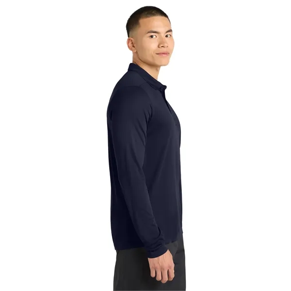 Sport-Tek Posi-UV Pro Long Sleeve Polo. - Sport-Tek Posi-UV Pro Long Sleeve Polo. - Image 17 of 34