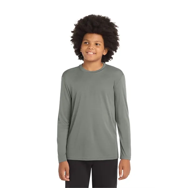 Sport-Tek Youth Long Sleeve PosiCharge Competitor Tee. - Sport-Tek Youth Long Sleeve PosiCharge Competitor Tee. - Image 85 of 98
