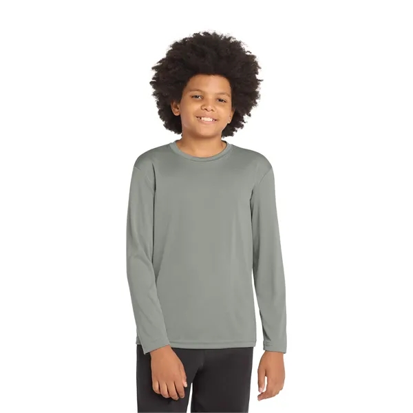 Sport-Tek Youth Long Sleeve PosiCharge Competitor Tee. - Sport-Tek Youth Long Sleeve PosiCharge Competitor Tee. - Image 93 of 98
