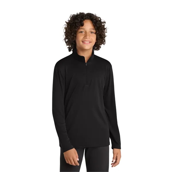Sport-Tek Youth PosiCharge Competitor 1/4-Zip Pullover. - Sport-Tek Youth PosiCharge Competitor 1/4-Zip Pullover. - Image 0 of 24
