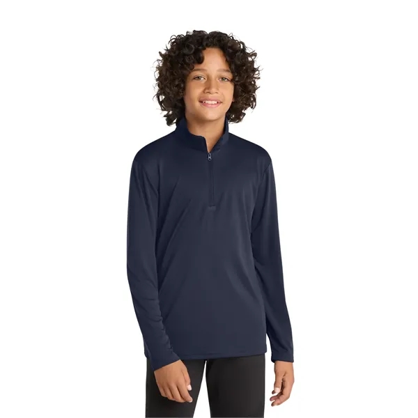 Sport-Tek Youth PosiCharge Competitor 1/4-Zip Pullover. - Sport-Tek Youth PosiCharge Competitor 1/4-Zip Pullover. - Image 17 of 24