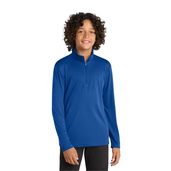 Sport-Tek Youth PosiCharge Competitor 1/4-Zip Pullover. - Sport-Tek Youth PosiCharge Competitor 1/4-Zip Pullover. - Image 21 of 24