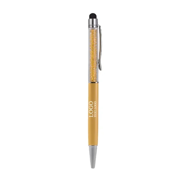 Crystal Stylus Retractable Ballpoint Pen - Crystal Stylus Retractable Ballpoint Pen - Image 3 of 14