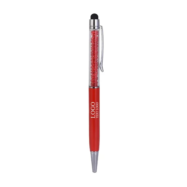 Crystal Stylus Retractable Ballpoint Pen - Crystal Stylus Retractable Ballpoint Pen - Image 6 of 14