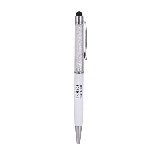 Crystal Stylus Retractable Ballpoint Pen - Crystal Stylus Retractable Ballpoint Pen - Image 8 of 14