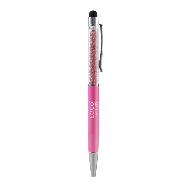 Crystal Stylus Retractable Ballpoint Pen - Crystal Stylus Retractable Ballpoint Pen - Image 10 of 14