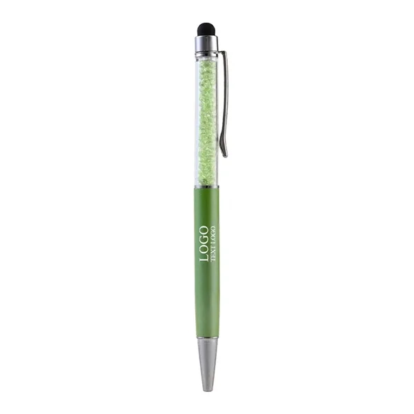 Crystal Stylus Retractable Ballpoint Pen - Crystal Stylus Retractable Ballpoint Pen - Image 11 of 14