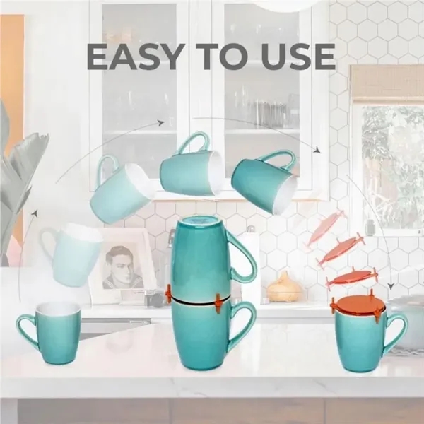 Adjustable Cup Stacker and Organizer - Adjustable Cup Stacker and Organizer - Image 3 of 3