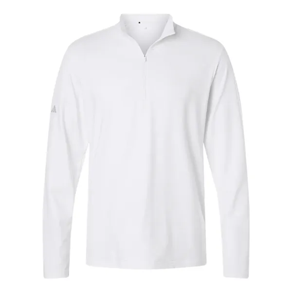 Adidas Men's Textured Stripe Quarter-Zip Pullover - Adidas Men's Textured Stripe Quarter-Zip Pullover - Image 5 of 6