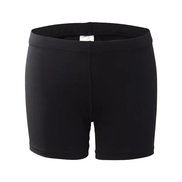 Alleson Athletic Women's Compression 4'' Inseam Shorts - Alleson Athletic Women's Compression 4'' Inseam Shorts - Image 1 of 12