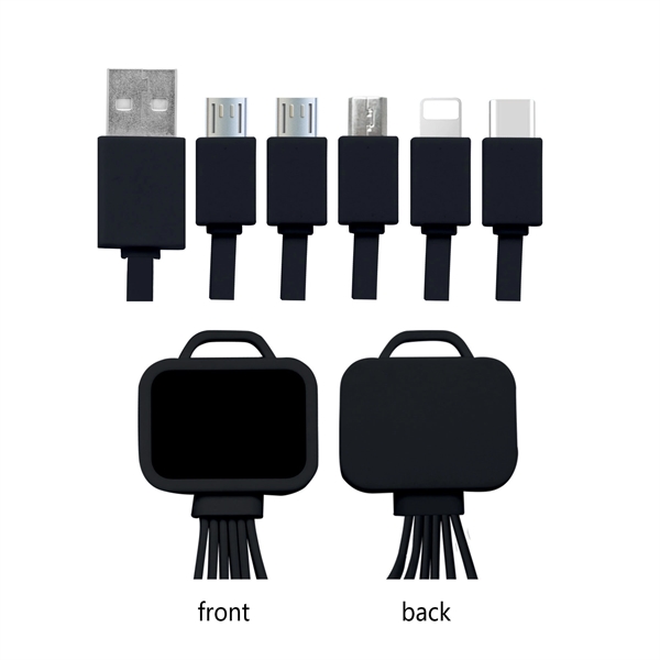 5 in 1 LED Universal Charging Cables - 5 in 1 LED Universal Charging Cables - Image 2 of 2