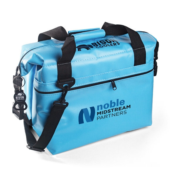 Bison 12-Can Soft Cooler Bag- Made in USA - Customization - Bison 12-Can Soft Cooler Bag- Made in USA - Customization - Image 2 of 8