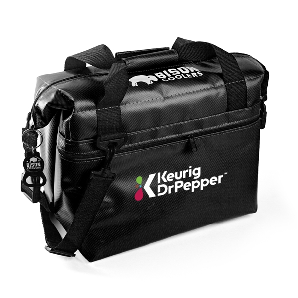 Bison 12-Can Soft Cooler Bag- Made in USA - Customization - Bison 12-Can Soft Cooler Bag- Made in USA - Customization - Image 3 of 8