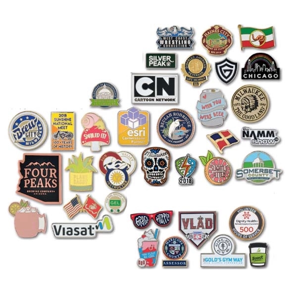 Cloisonne Hard Enamel Lapel Pin - Cloisonne Hard Enamel Lapel Pin - Image 1 of 1