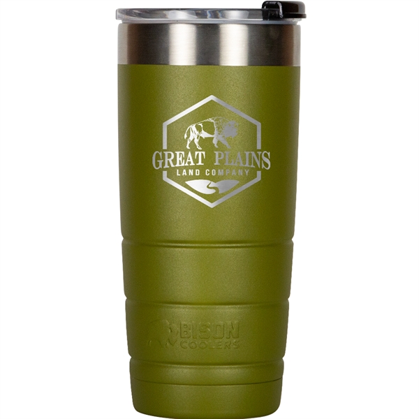 Leakproof 22 oz Bison Tumbler - Stainless Steel - Custom - Leakproof 22 oz Bison Tumbler - Stainless Steel - Custom - Image 16 of 40