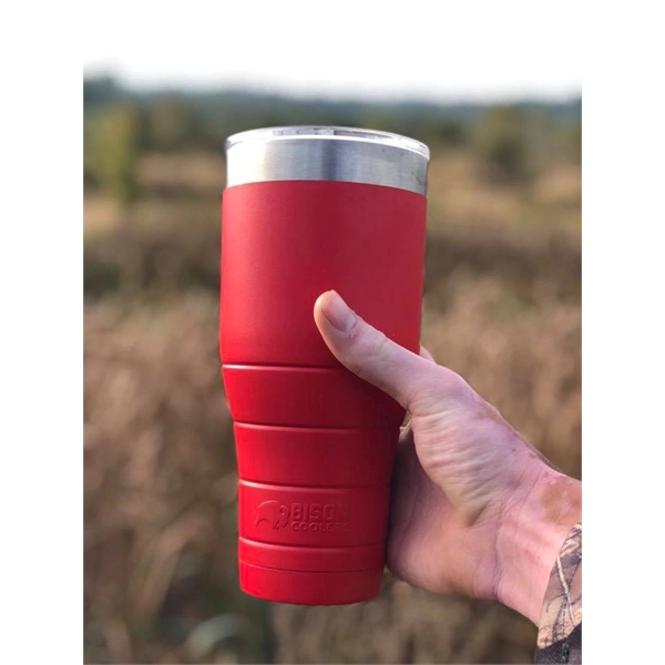 Leakproof 32 oz Bison Tumbler - Stainless Steel - Custom - Leakproof 32 oz Bison Tumbler - Stainless Steel - Custom - Image 13 of 13