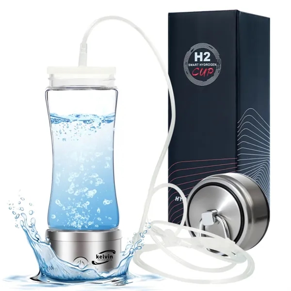 14Oz. Portable Hydrogen Water Bottle Generator - 14Oz. Portable Hydrogen Water Bottle Generator - Image 0 of 3